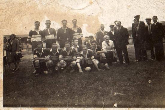 Equipe de foot Berlaimont, fin des années 30 ou années 40