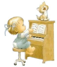 piano et chat