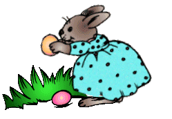 paques lapin oeufs