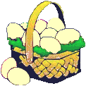 paques panier oeufs