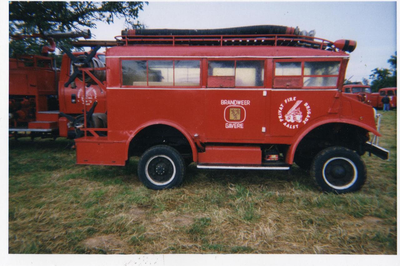 une voiture de pompiers